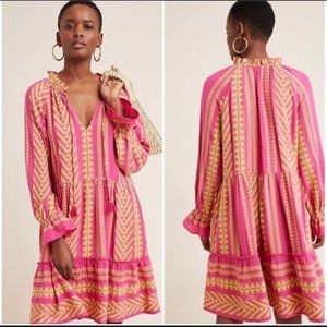 Anthropologie Maeve Valentia Tunic Dress S